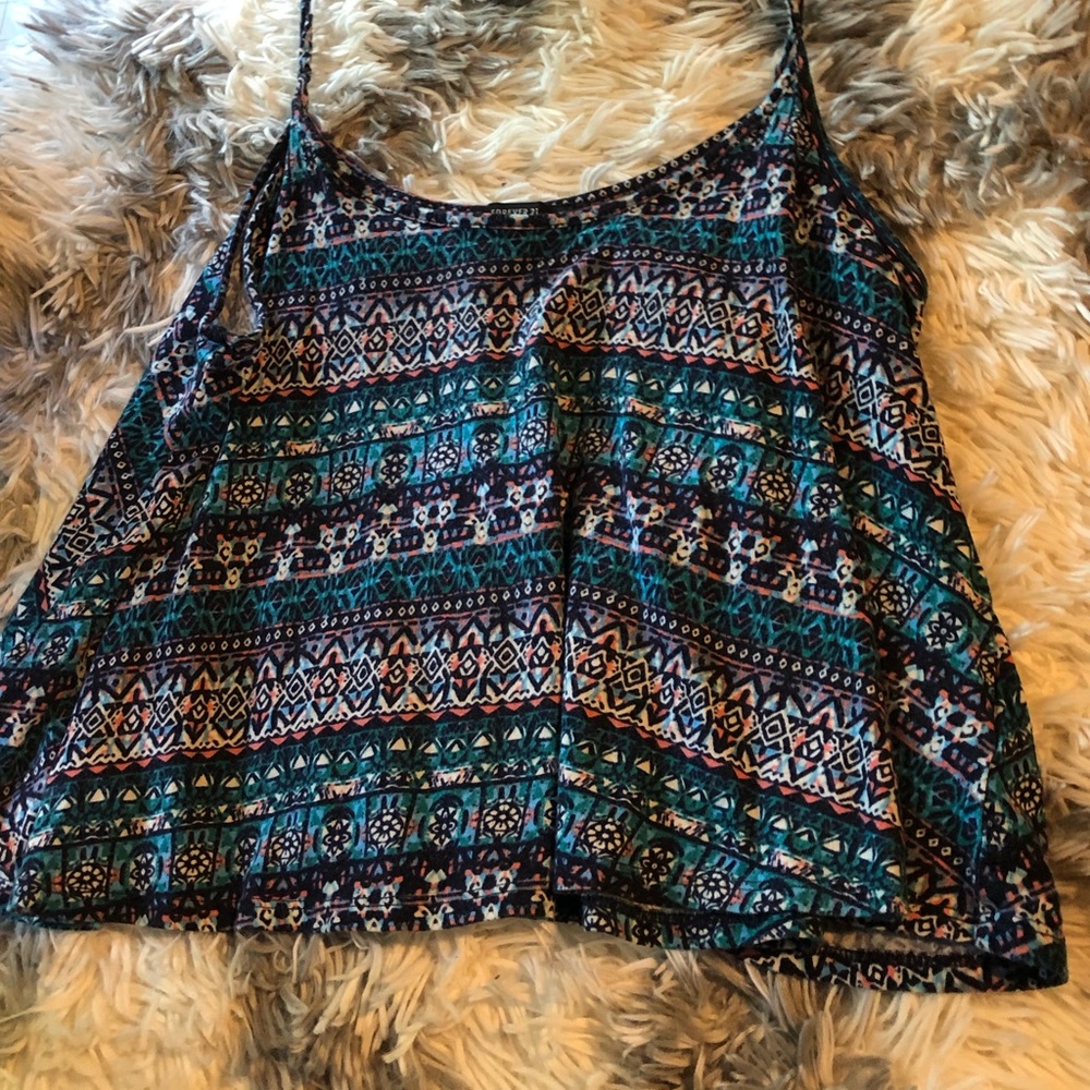Cropped tank top